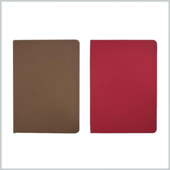 Linen Book Cloth Custom Hardcover Notebook