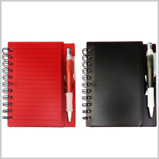 Spiral Writing Note Pads With Pen
