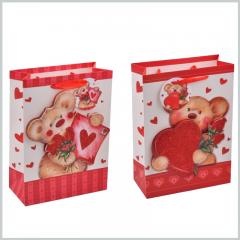 Paper bags with handles wholesale