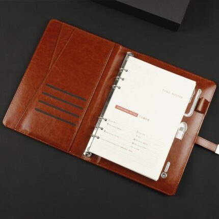 Low Cost Factory Price Custom Wireless Charging Notebook With USB And Power Bank