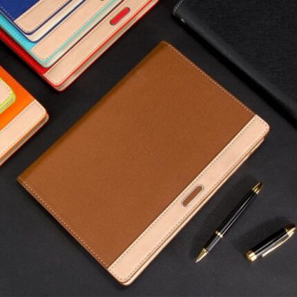 Cuaderno A5 personalizado de fabricantes, cuaderno de PU para negocios, agenda de hojas sueltas para reuniones