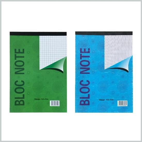 Block Note Reading Note Bleu 14.8x21cm 150Pages Bloc Note Custom - colorflyprinting