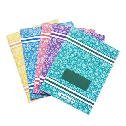 Cahier Notebook School Double Line 17x22cm Exercise Book