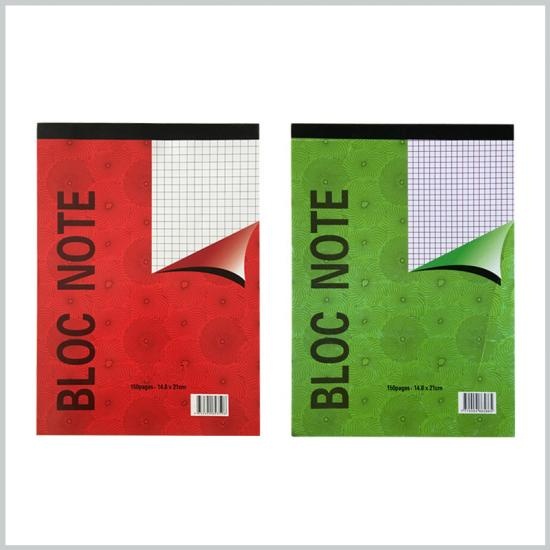 Custom Logo Bloc Note A5 Size - colorflyprinting