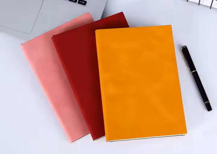 Sample pack for bulk notebooks - test PU leather & paper