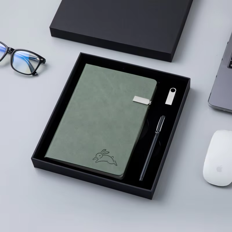 Eco Stone Paper Notebook: waterproof French-ruled pages for business notes, made from recycled limestone