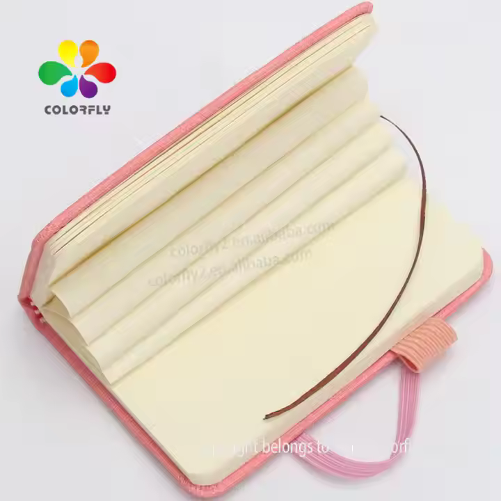 Two separate notebooks inside A5 organizer