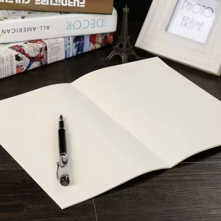 17x22cm French Ruling Exercise Book - 100 Pages for Neat Arabic/English Handwriting