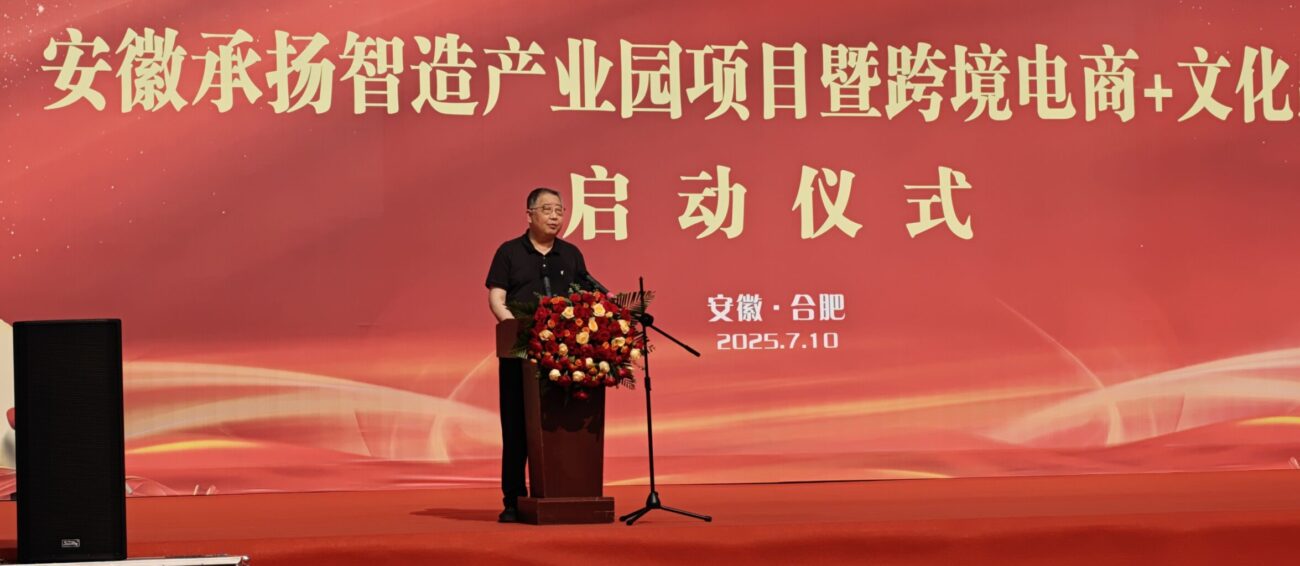 Photos of the launch ceremony of Anhui Chengyang Intelligent Manufacturing Industrial Park