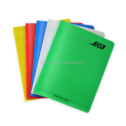 Custom School Notebooks | Durable PP Cover | 96-Page French Ruled | Bulk