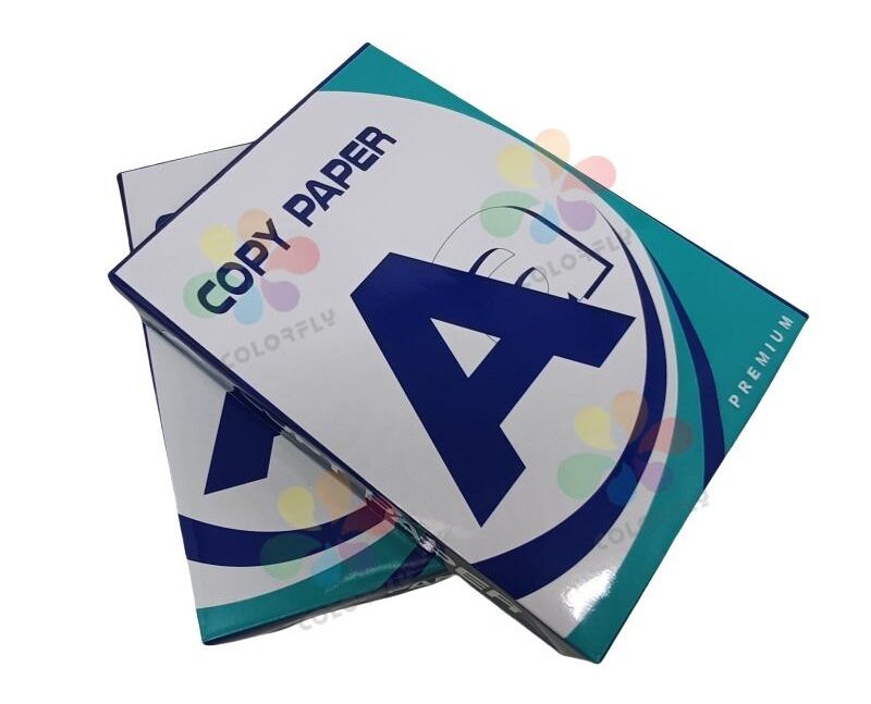 Premium A4 copy paper in 70/75/80 GSM weights for professional office printing