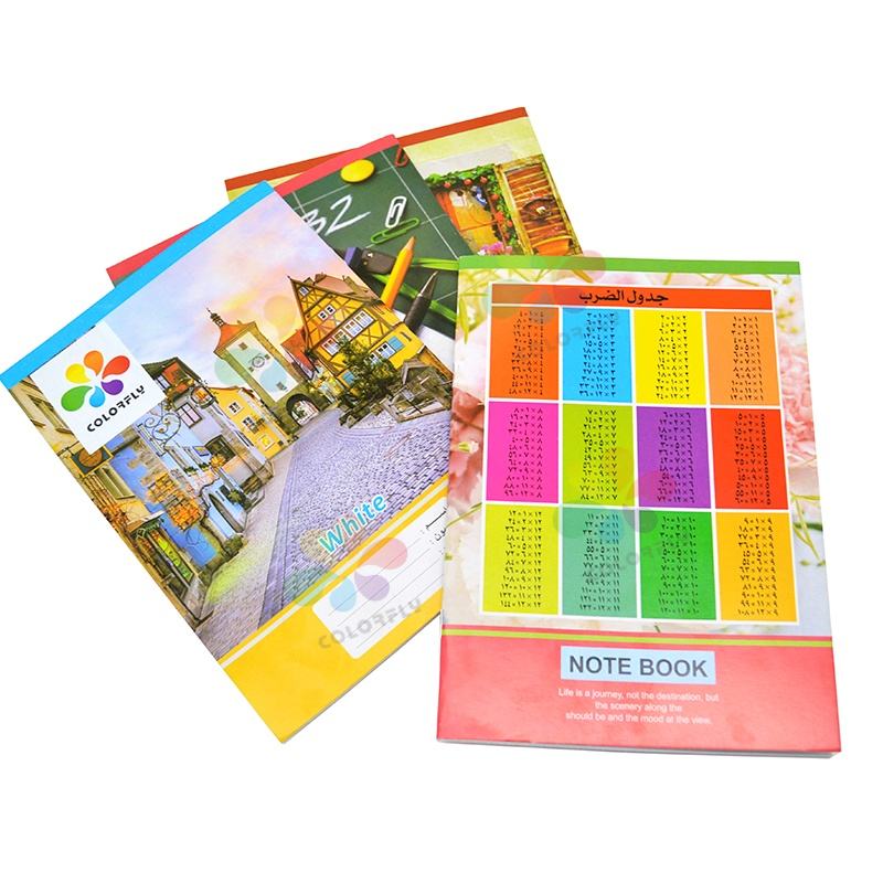 Colorify French line exercise books bulk order for African schools