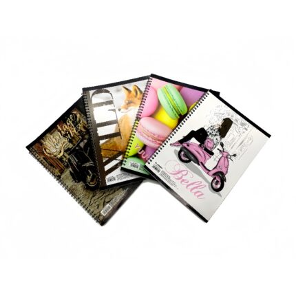 Colorfly Twin-Wire Notebook – Fully Custom Cover, Color & Page Count, Bulk Double-Loop Coil Book