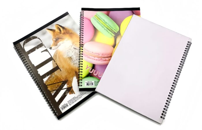 Fly Notebook Custom Twin-Wire Notebook – Colorfly Hardcover, Any Pages/Logo