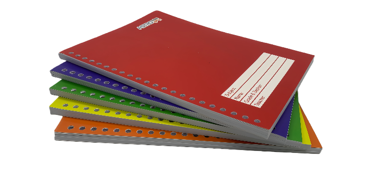 Bulk Custom Spiral Notebooks with Colorfly's Custom Punched Coil