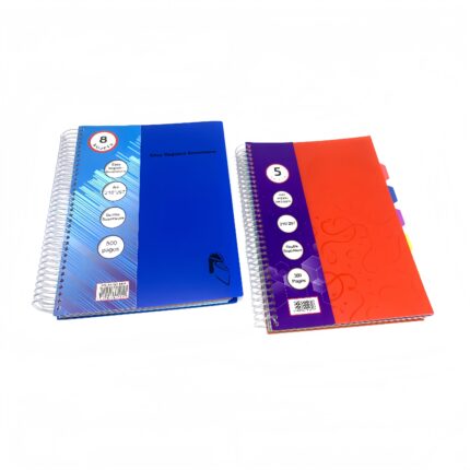 Colorfly Hang-Tab Spiral Notebook – Custom Hang-Hole Position & Full-Color Cover, Bulk OEM Ready