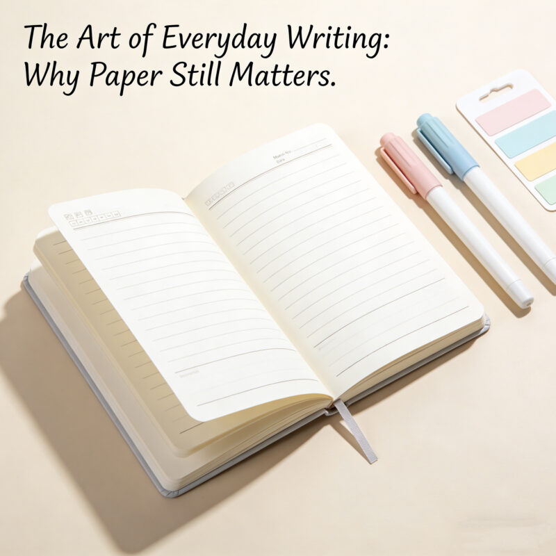 Inside Look: Notebook Layouts & Sustainable Materials for Journaling