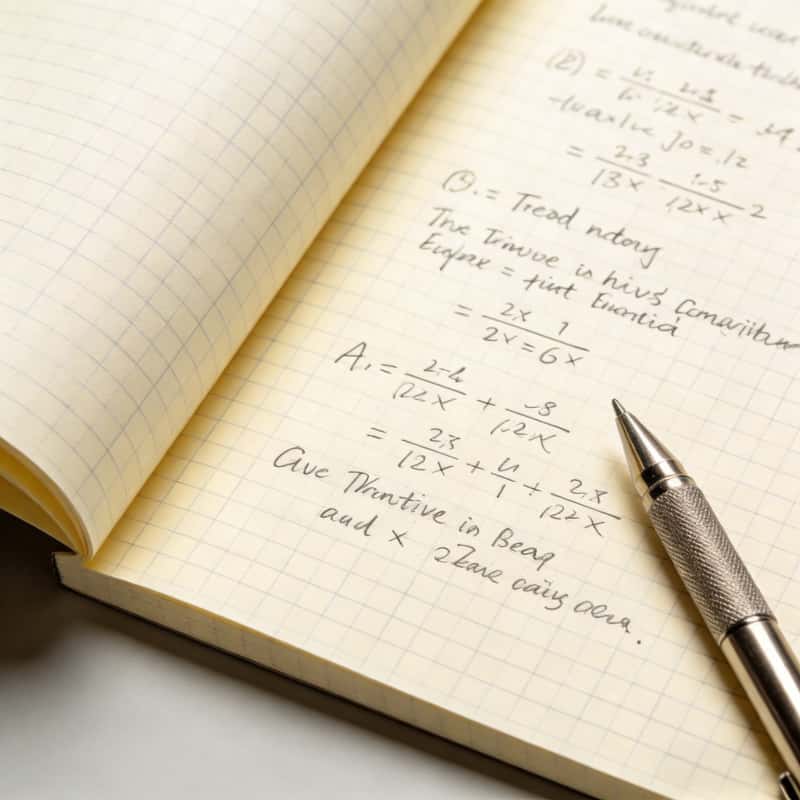 Close-Up of Premium Bleed-Resistant Paper in Colorfly Custom Notebook