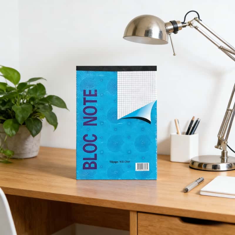 Colorfly Custom Notebook with Debossed Company Logo on Desk