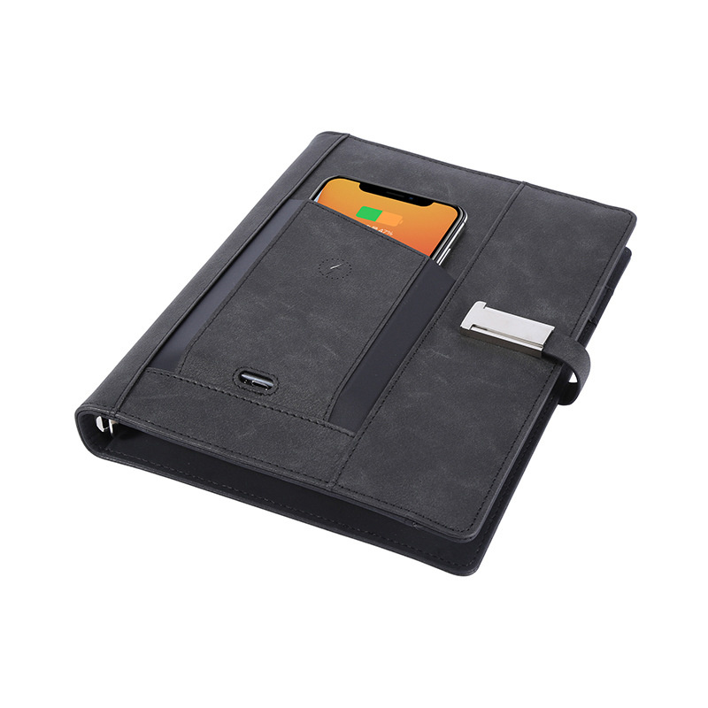 Power Bank Notebook - Premium Corporate Promotional Gift with Charging Function