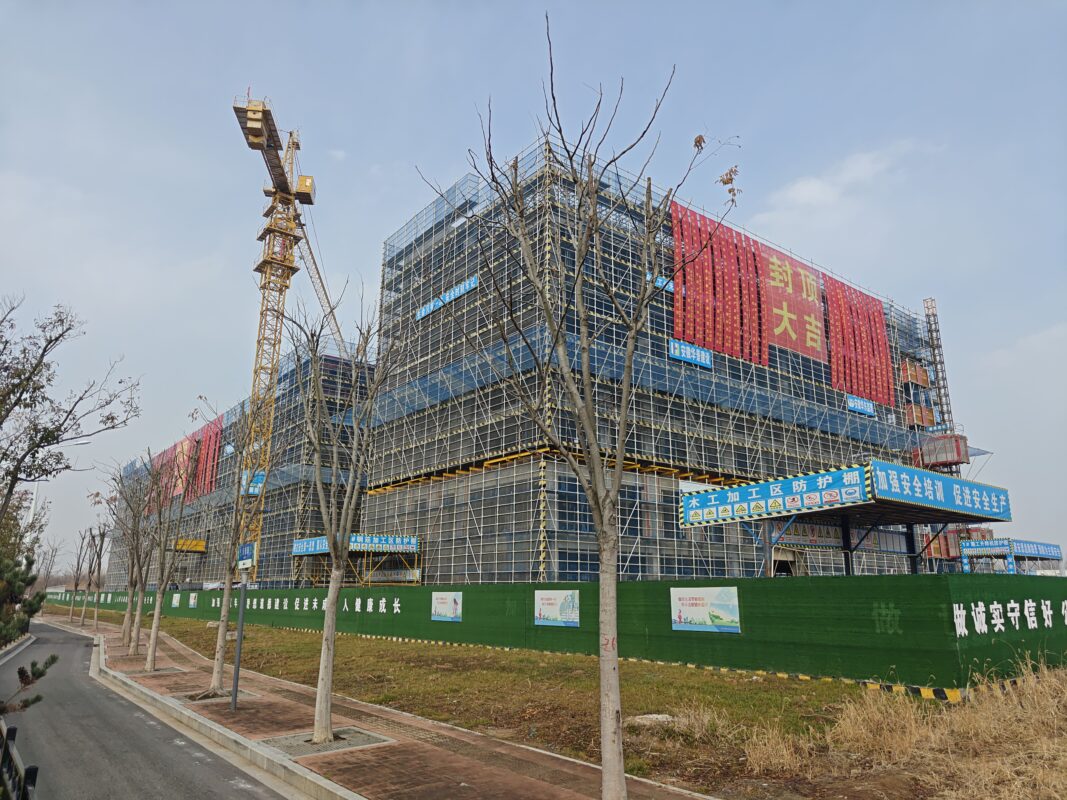 Interior Construction Phase of Anhui Chengyang Smart Manufacturing Park