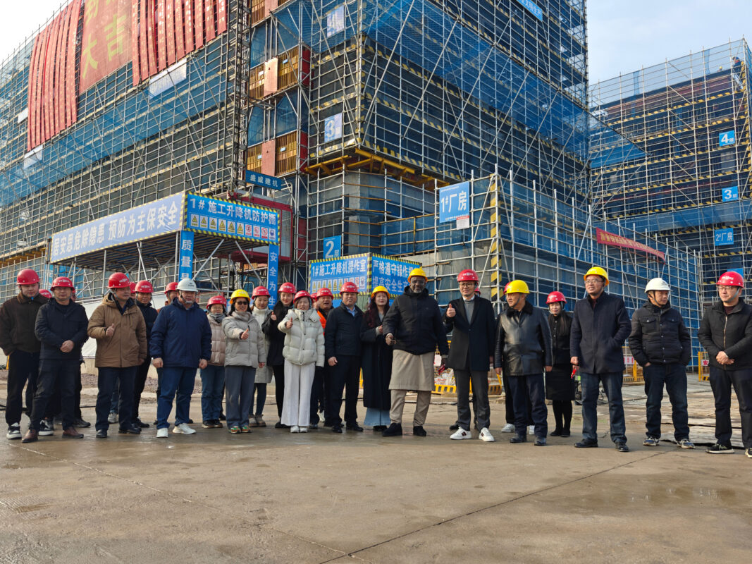Anhui Chengyang Smart Manufacturing Park Topping-Out Ceremony