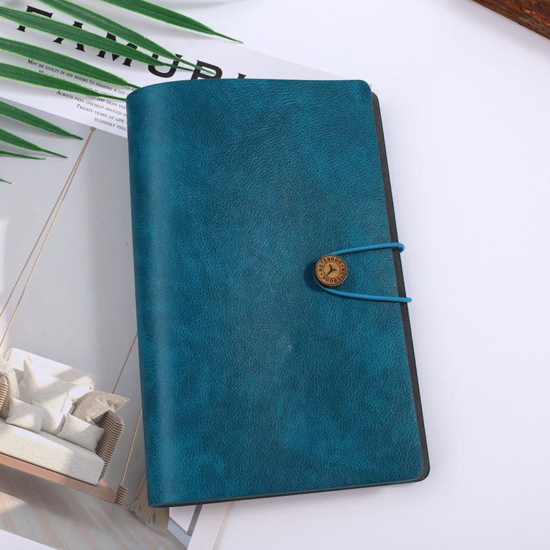 6-ring system inside Colorfly A5 planner with card slots and pen loops