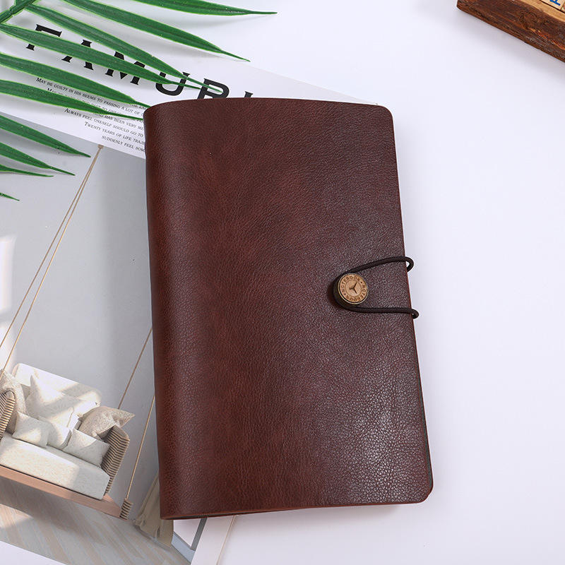 A5 refillable binder with PU leather cover and cash organizer - Colorfly
