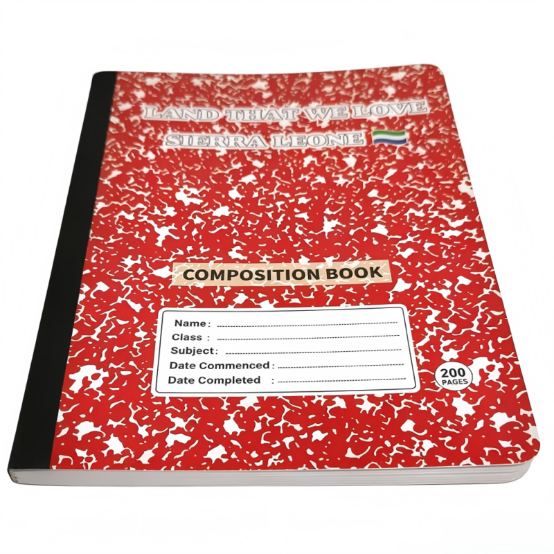 White card cover grid notebook by Colorfly with durable white cover and clean grid pages open on a wooden desk 